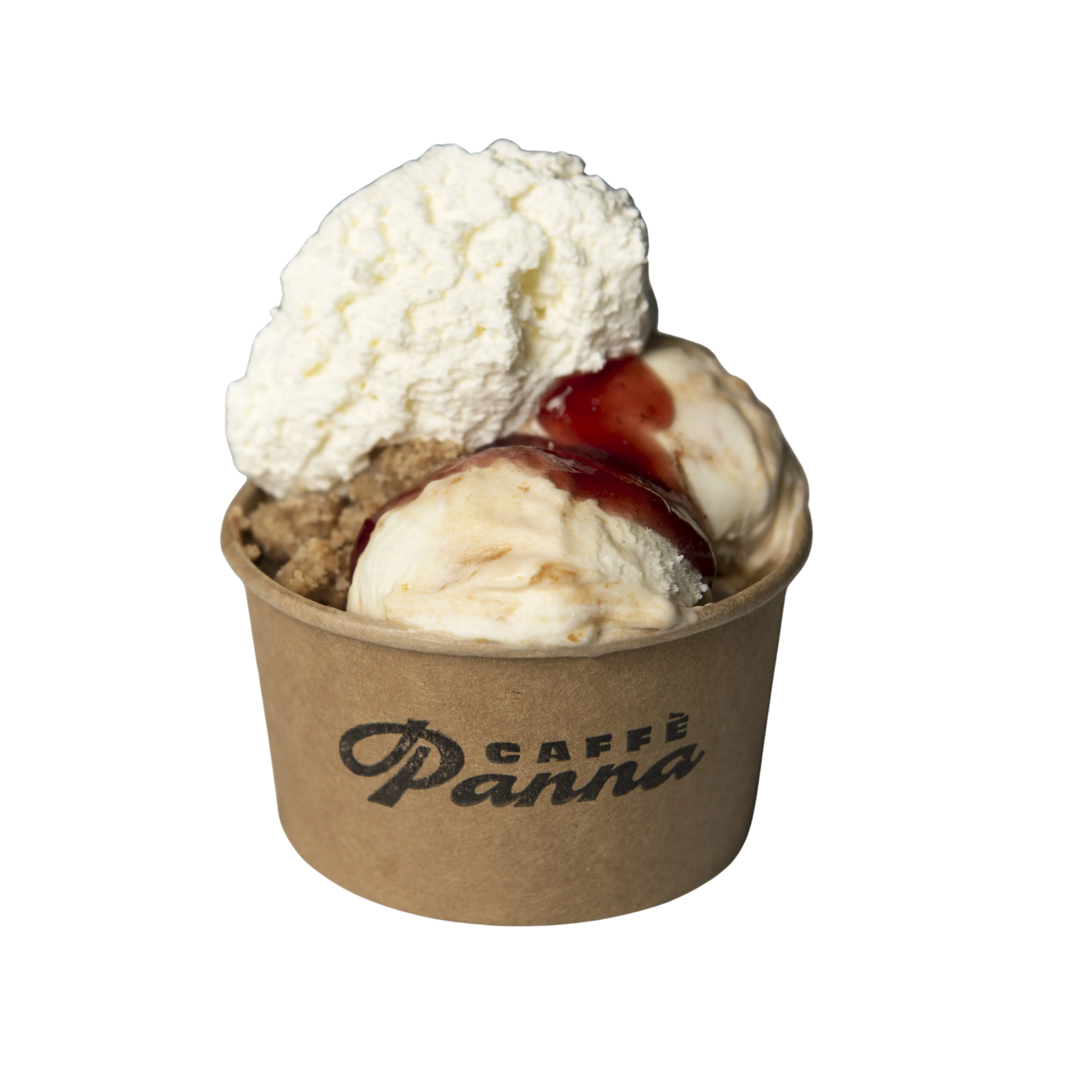 Caffè Panna gelato cup