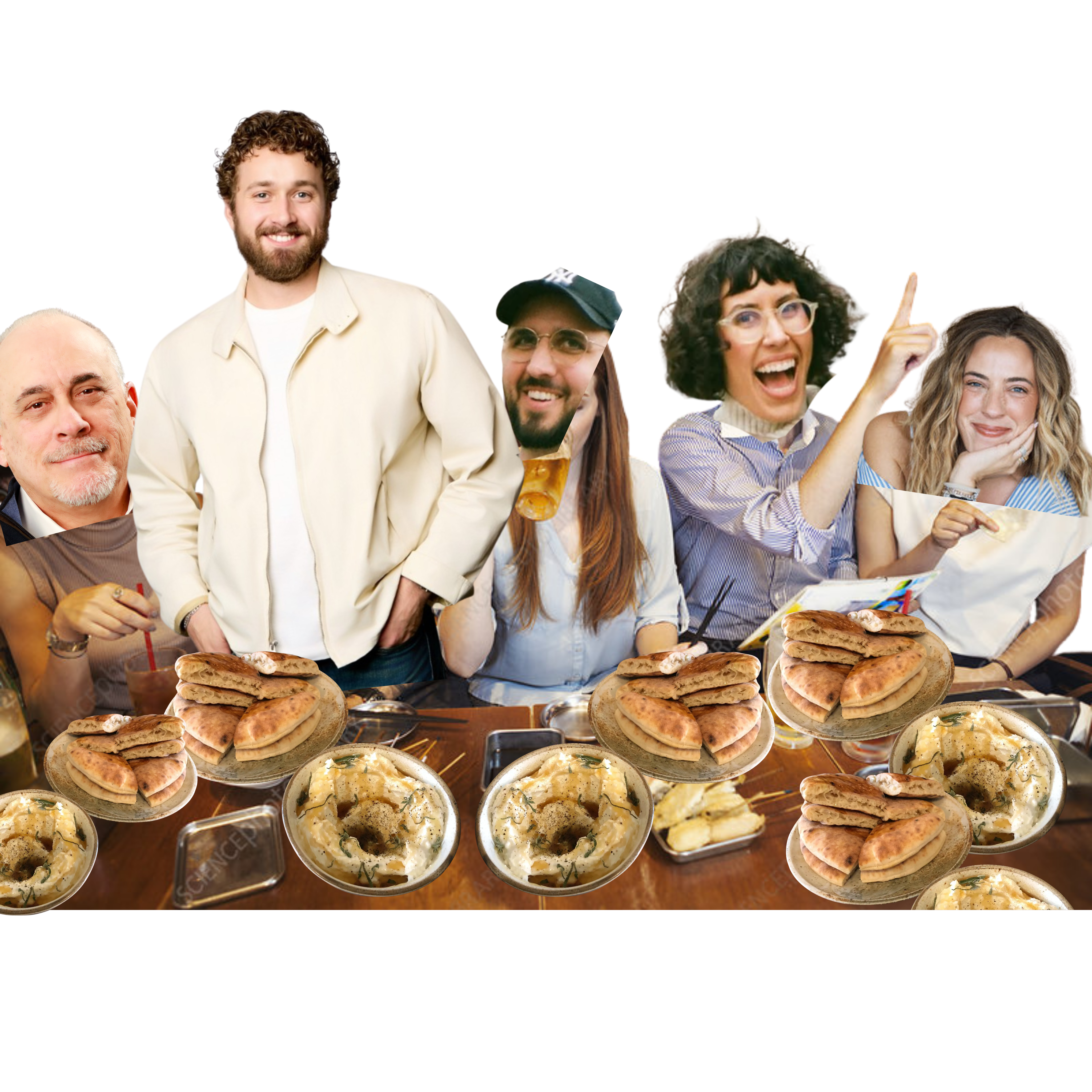 The squad at Miss Ada's brunch